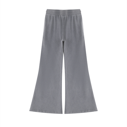 VoidMas Women’s Vintage Wash Flared Sweatpants